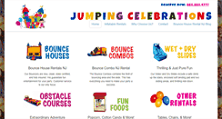 Desktop Screenshot of jumpingcelebrations.com